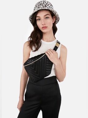 Express Quilted Crossbody Bag